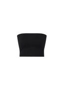 MID-LENGTH TUBE TOP - BLACK