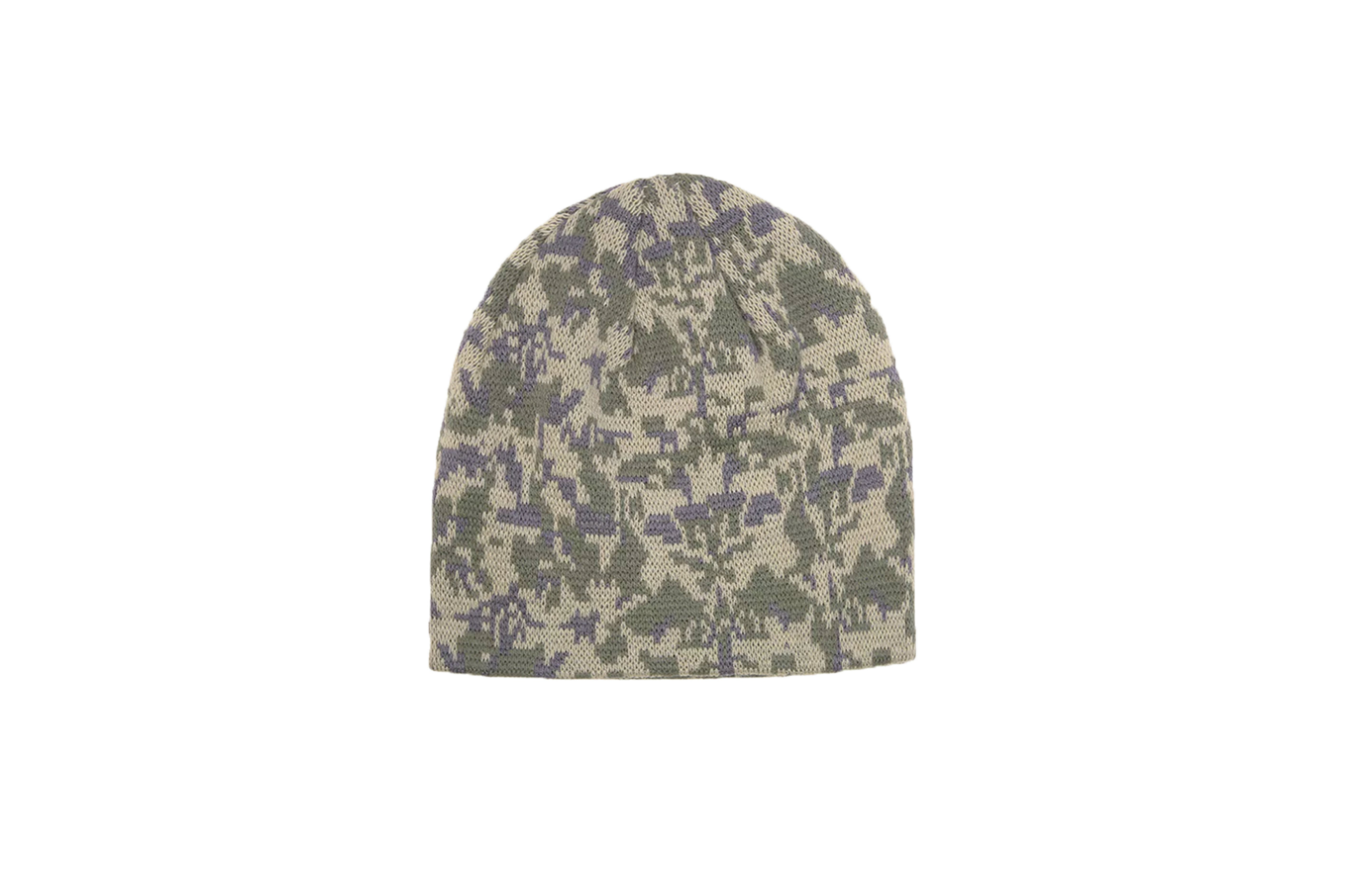 DIGITAL CAMO SKULLY BEANIE