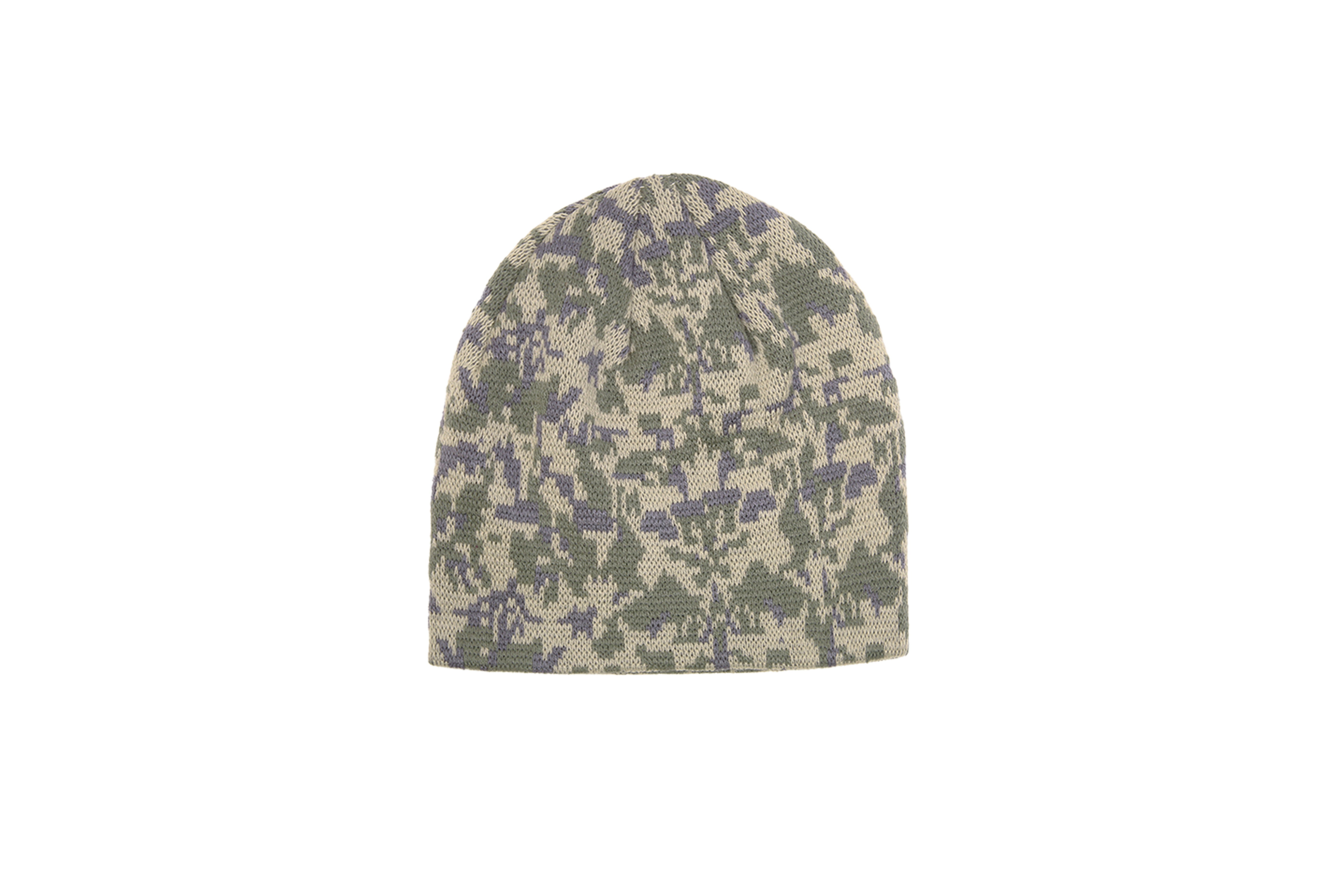 DIGITAL CAMO SKULLY BEANIE