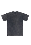 MINERAL WASH T-SHIRT - BLACK