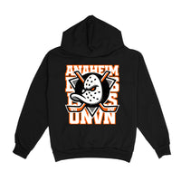 UNEVEN POWERPLAY HOODIE - BLACK